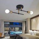 Room Lamp Hallway Lighting Fixture Ceiling Light Nordic Chandelier 2 Heads