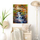 5D Landscape Kit Full Square Drill Rhinestone DIY Diamond Painting Art Orna