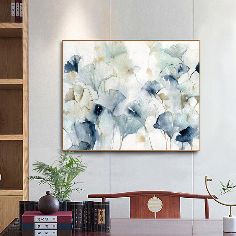 Ink Ginkgo Oil Paint By Numbers Kit DIY Acrylic Painting on Canvas Frameless