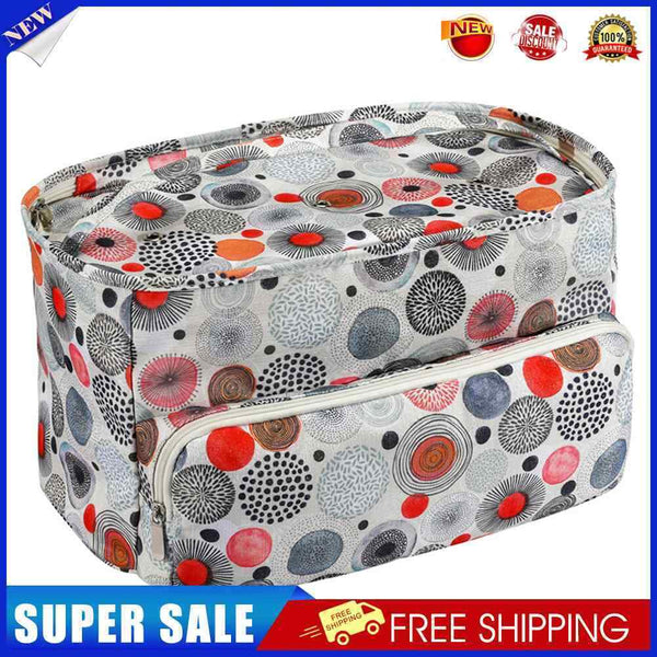 #A Yarn Storage Bag Large Capacity Knitting Tote for Thread Crochet Hooks Needle