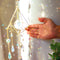 Crystal Windchimes Ornament Lighting Ball Home Hanging Pendant Decor (E) Newly
