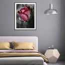5D DIY Diamond Painting Valentines Day Rose Full Round Drill Picture Women Gifts
