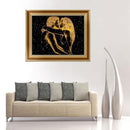 DIY 5D Diamond Embroidery Lovers Kissing Painting Cross Stitch Craft Decor