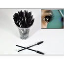 100Pcs One-Off Disposable Eyelash Brush Mini Mascara Wand Applicator Makeup
