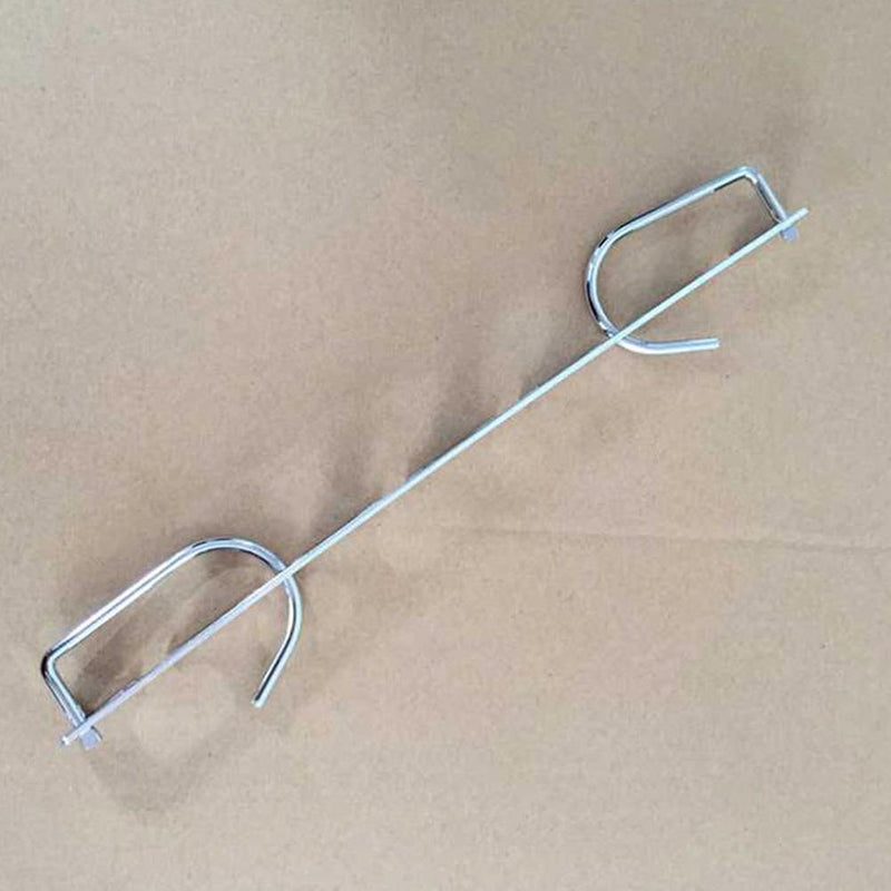 Half Toroidal Universal Metal Clothes Closet Hangers Practical Racks(2pcs)