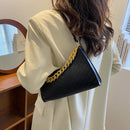 Female PU Leather Crossbody Bag Women Chain Trending Small Lady Handbag