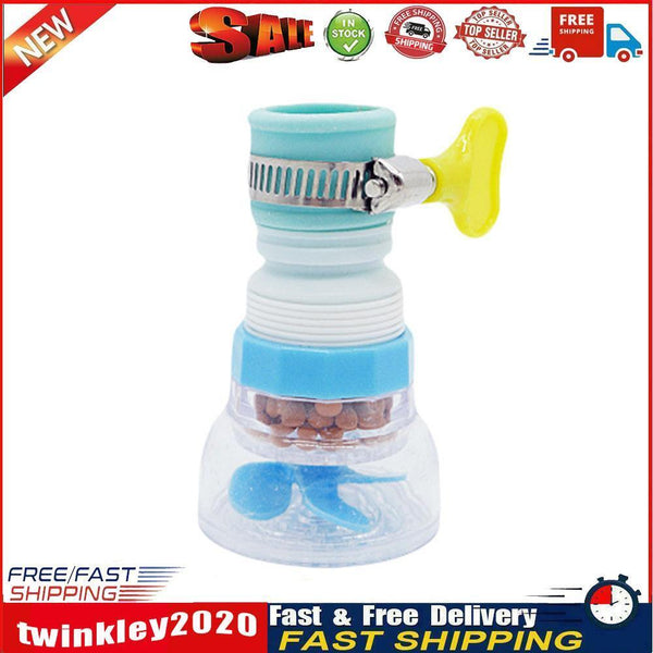 Kitchen Faucet Spouts Tap Splash-Proof Water Purifier Filter Tools (Blue) Newly