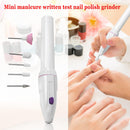 Pro Electric Mini Nail Drill Grinder Machine Buffer File Polisher Set Nail Art