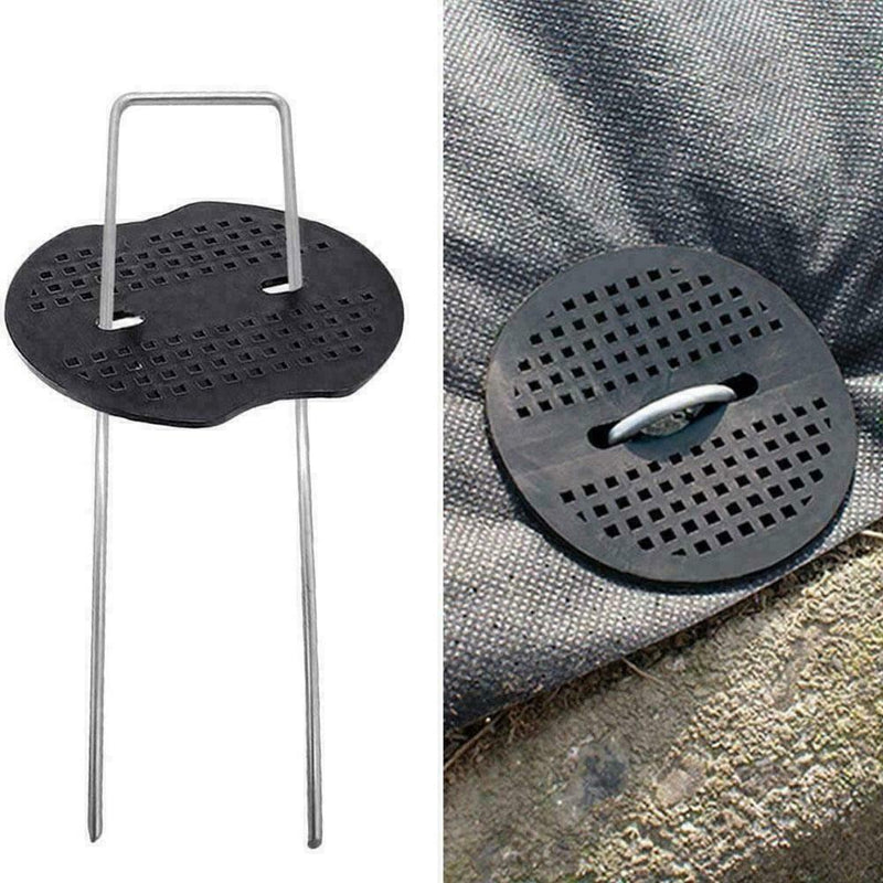 U-shape Clamp Fixing Washer Horticultural Planting Yard Garden Nails T0L8