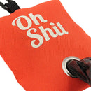 Pets Garbage Poop Bag Dispenser Dog Poop Waste Bag Holder Organizer (Red) Newly