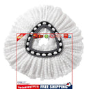 Mop Replacement Heads, Microfiber Spin Mop Head Refill for Floor Cleaning