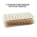 1sheet Ears Massage Stickers Ear Point Massage Needle R5I4 Therap Auricular I1Y7
