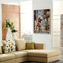 DIY Canvas Paint By Numbers Set Oil Hand Painted Dancer Drawing Kit Home Craft