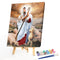 Oil Paint By Numbers Jesus Frameless Picture Craft Kits for Home Decoration