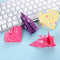 DIY craft Handmade Kids Scrapbooking  Folding Papers Cherry Blossom Origami