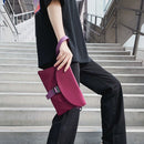 Unisex Nylon Fanny Chest Shoulder Bags Zipper Belt Purses Daily Crossbody Packs