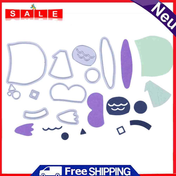 snowvirtuos animal cap DIY metal stencil scrapbook craft embroidery cutting