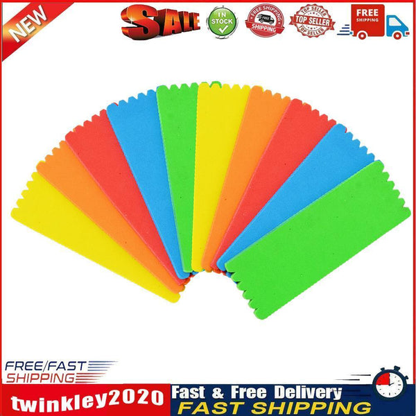 10pcs Foam Fishing Line Winding Board Fishing Main Coil Spindle Spool (S) Newly