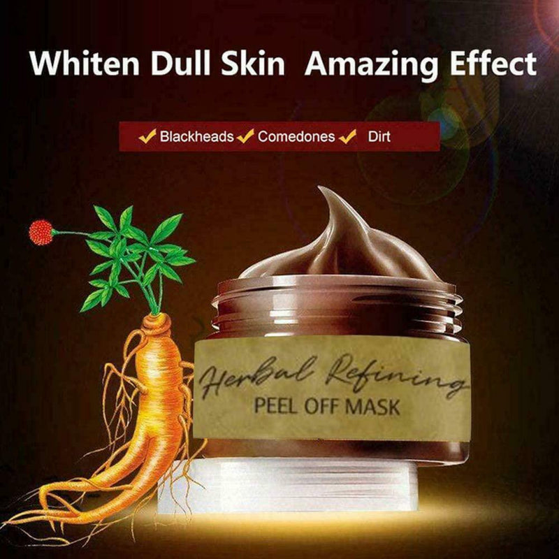 120ml Beauty Peel-off&black Head Face-pack Transitional Ginseng BEST Herbal S7E4