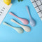 Wheat Straw Spoon Convenient Tableware Stirring Spoon O4M5 Tool 16.4*3.8cm O7F8