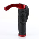 Ergonomic MTB Mountain Bike Handlebar Rubber Grips Cycling Lock-On Ends Newly