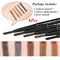 Eyebrow Pencil With 5 Colors Refill Lead Brow Tattoo Pen Automatic Rotate