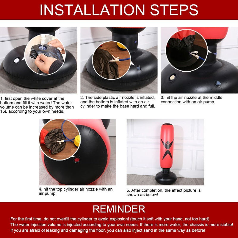 Equipment Kicking Sandbag Bounce Back Sandbag Boxing Punching Bag Boxing Punch
