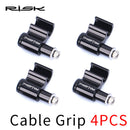 4pcs RISK MTB Bike Disc Brakes Cable Guide Hosing Conversion Frame Line Clamp