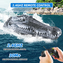 Flytec V005 Waterproof 2.4GHz Alligator Head Electric RC Racing Boat Black