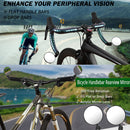 Bicycle Foldable Handlebar Convex Rear View Mirror Mountain Bike Rearview Mirror