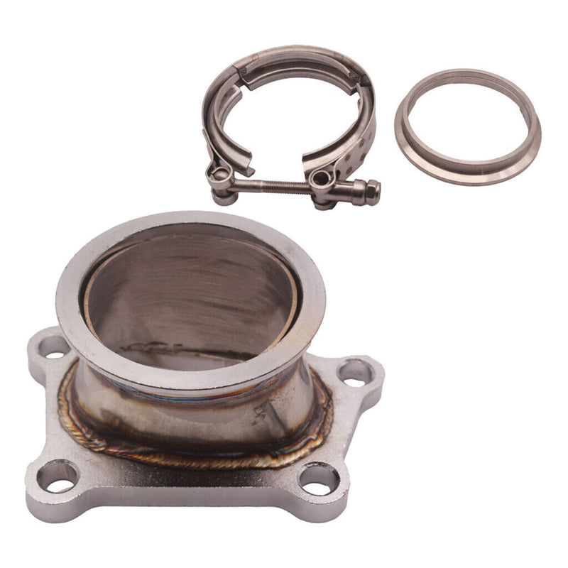 Edelstahl Flanschadapter Auspuffadapter für Mazdaspeed 6 Turbolader