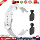 Smart Watch Strap for Garmin Lily Woman Leather Watch Band w/ Tool (White) Newly