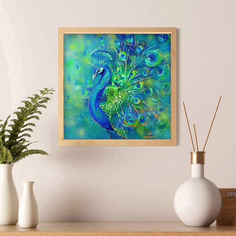 5D Diamond Painting Peafowl Set Full Round Mosaic Art Picture DIY Home Decor
