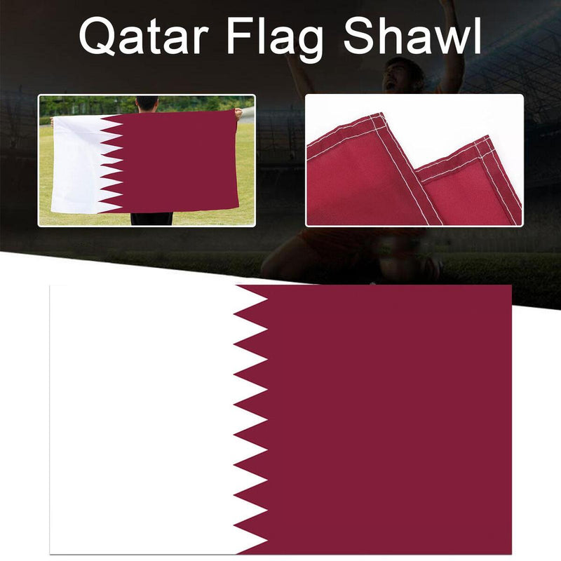 90*150cm Qatar Flags Large Garden Flying Flag Outdoor Sports Printing Banner{