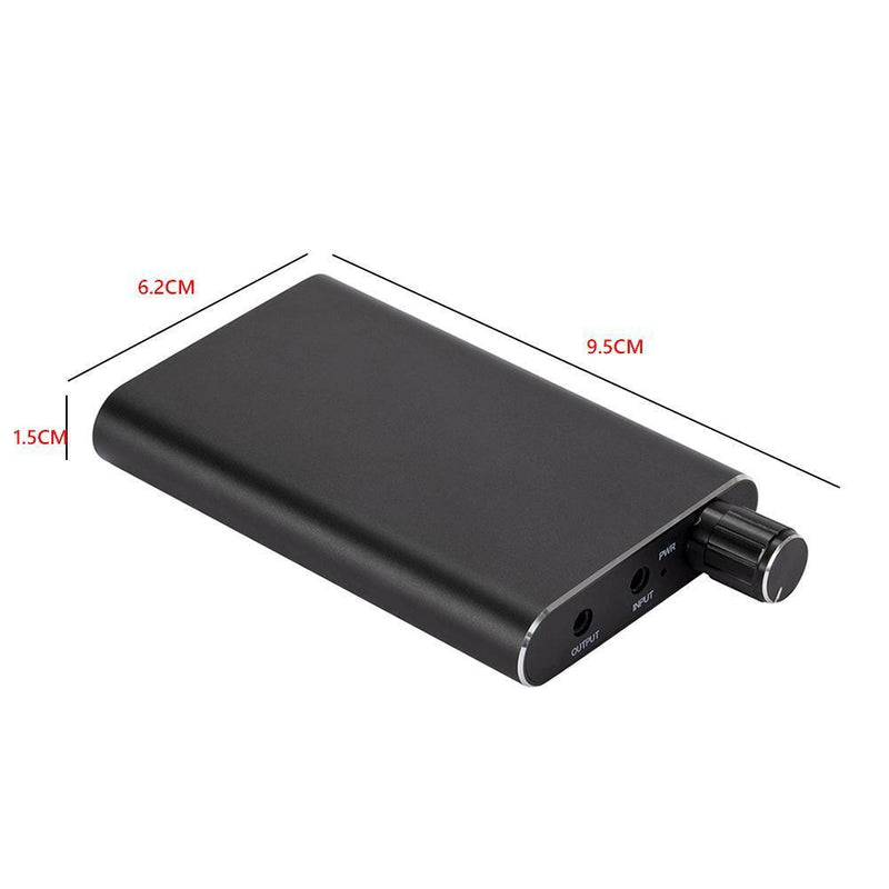 HiFi Headphone Earphone Amplifier 3.5mm Jack Aux Audio Amp for Mobile Phone