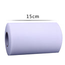 15cm X 100 Yards Glitter Tulle Roll Sequin Party Wedding Decor(C01 White)