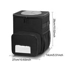Bag Leak-Proof Handy Car Tissue Holder Car Trash Can 2.5 Gallon Tissue Box