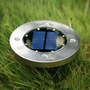 8 LED Solar Buried Light Under Ground Lamp Outdoor Path Way Garden Lamp Newly
