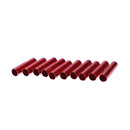 10pcs bike bike brake crims housing ferrule end caps dural bike alum