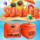 1 Pair Child Inflatable Arm Pool Float Swimming Arm Ring Safety Training Circle