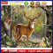 Deer Black Bear Canvas Paint By Numbers Oil Hand Painted Drawing Kit Home Dec
