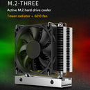 M.2-THREE M2 2280 Solid State Hard Disk Heat Sink PCI-E 4.0/5.0 Aluminum Cooling