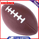 Mini Soft PU Foam Material Brown Anti Stress Rugby Football Squeeze