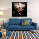 Beauty Lady with Headdress 5D Diamond DIY Painting Kit Home Decor Part Round