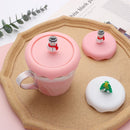 Christmas Cup Cover Silicone Cup Cover Christmas Decorations Suction Cup Cover