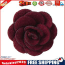 Men Women Rose Flower Brooch Suit Wedding Party Pins Jewelry Gift (260617)