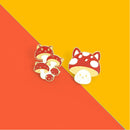 Badge Lapel Pin Bag Mushroom Custom Brooches Enamel Pin For Family |Friends