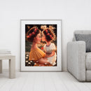 5D DIY Diamond Painting Full Round Drill Mother and Daughter of