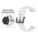 Silicone Watch Band Smart Bracelet Wrist Strap for Honor GS Pro (White) Newly