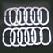 10pcs Pack of 12 Shower Curtain Hook Hanger Plastic